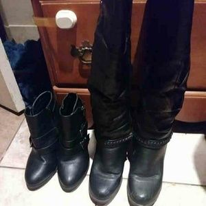 Long and ankle boots